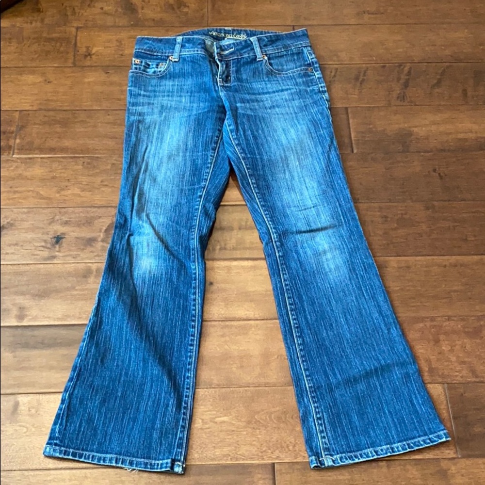 American Eagle Outfitters Women's Blue Boot Cut Jeans